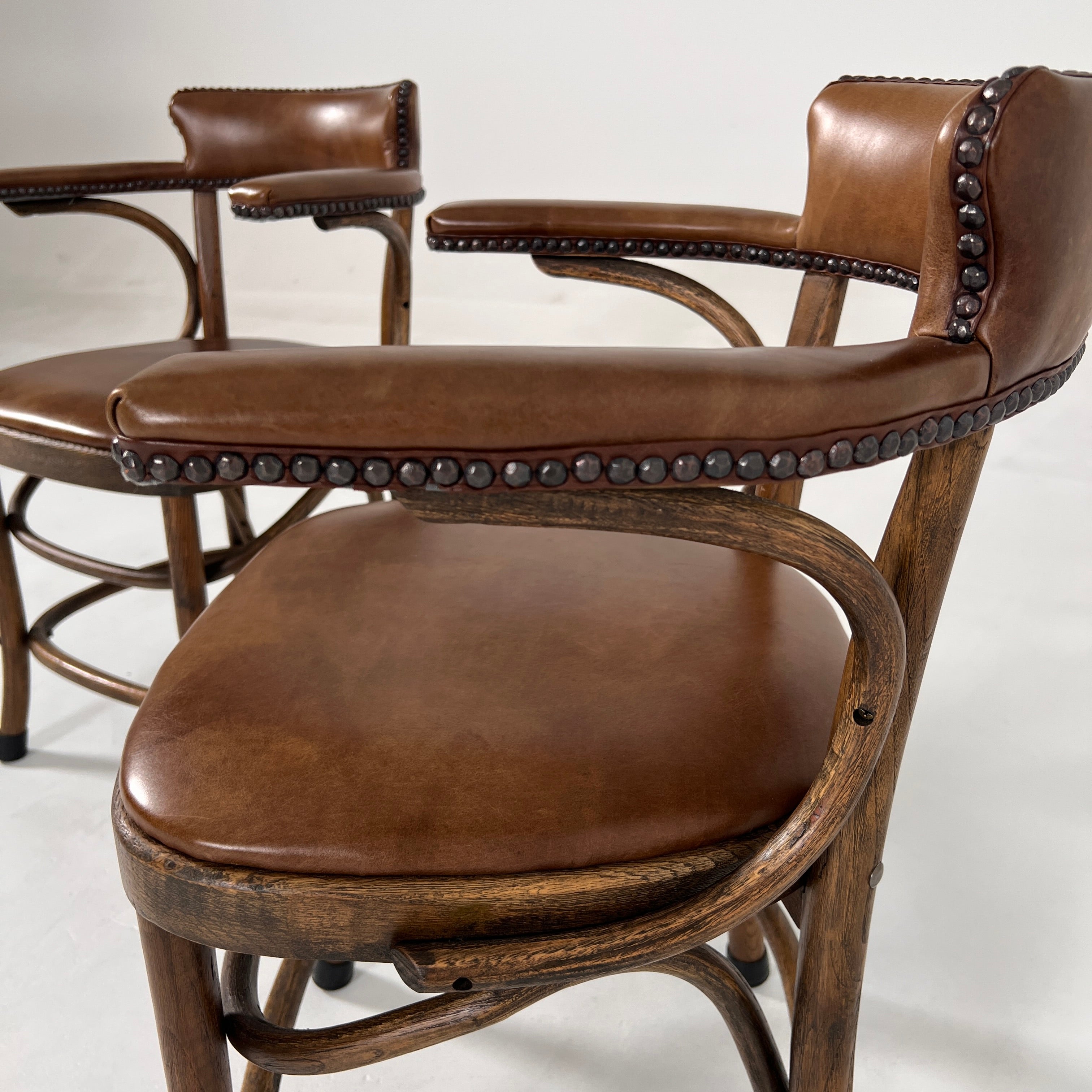 Restoration Hardware Leather Barstools. Rh Counter stools.