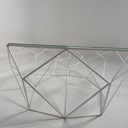 Roche Bobois Glass coffee table. High End table.