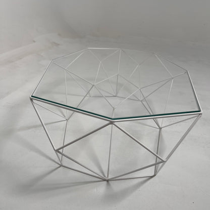 Roche Bobois Glass coffee table. High End table.