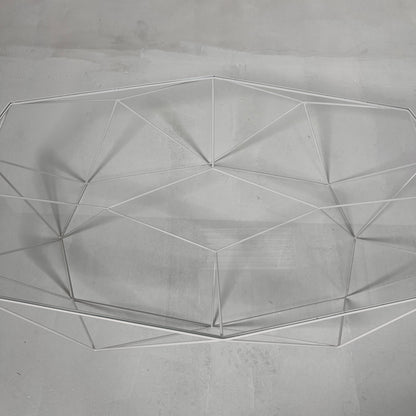 Roche Bobois Glass coffee table. High End table.