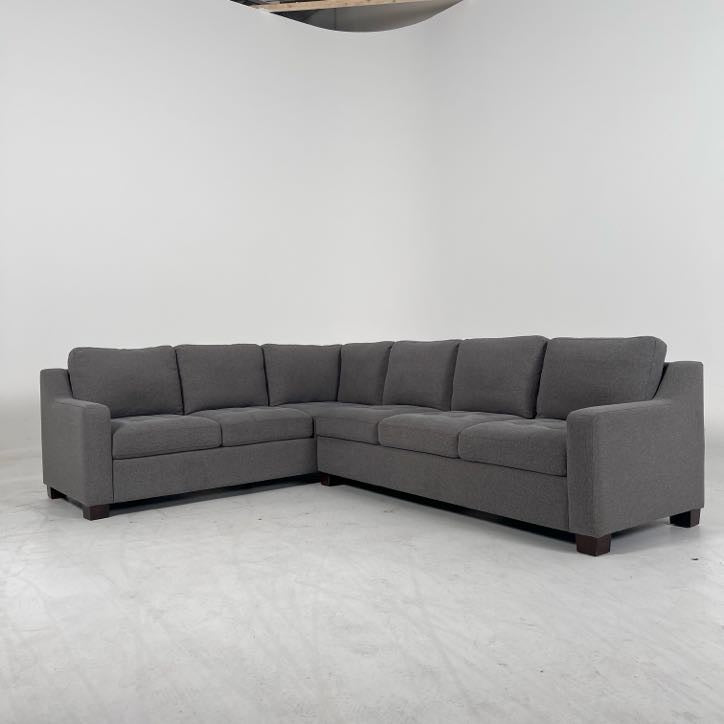 Thomasville Sectional. Costco L shaped sofa couch.