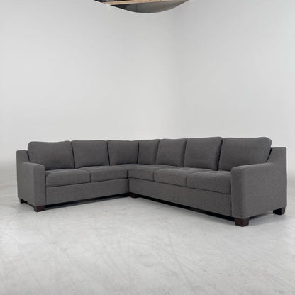 Thomasville Sectional. Costco L shaped sofa couch.