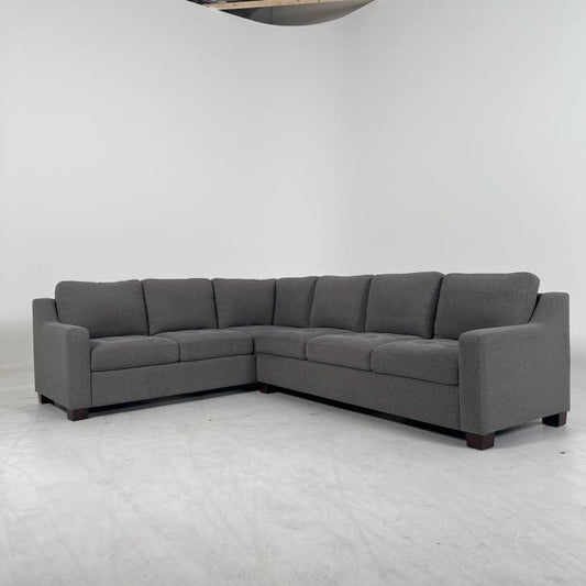Thomasville Sectional. Costco L shaped sofa couch.