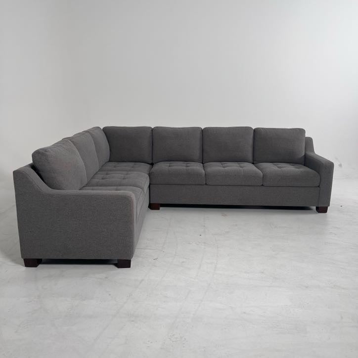 Thomasville Sectional. Costco L shaped sofa couch.