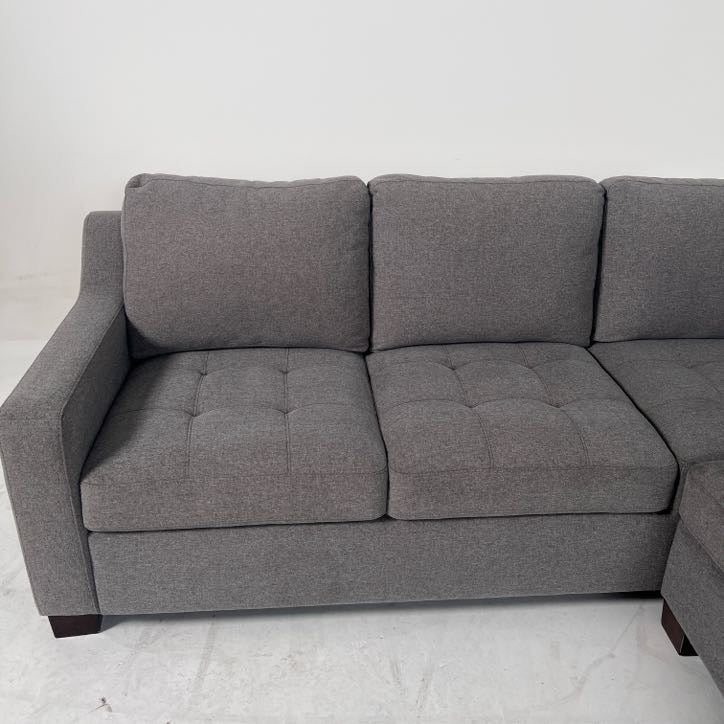 Thomasville Sectional. Costco L shaped sofa couch.