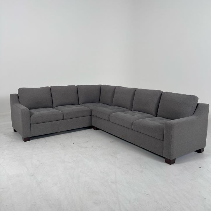 Thomasville Sectional. Costco L shaped sofa couch.