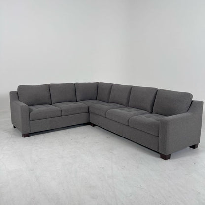Thomasville Sectional. Costco L shaped sofa couch.