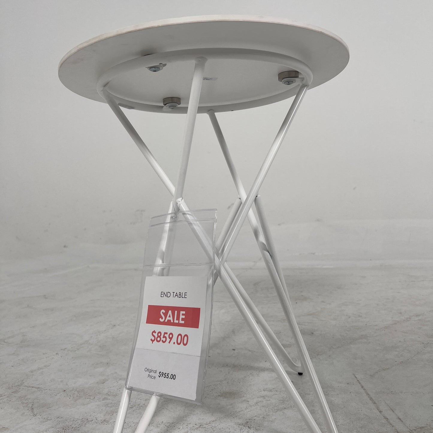 New Calligaris side table. Genuine Marble Italian side tables.