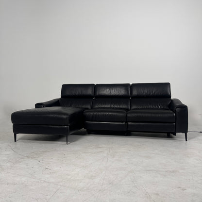 Scan Design reclining sectional. L sofa couch.
