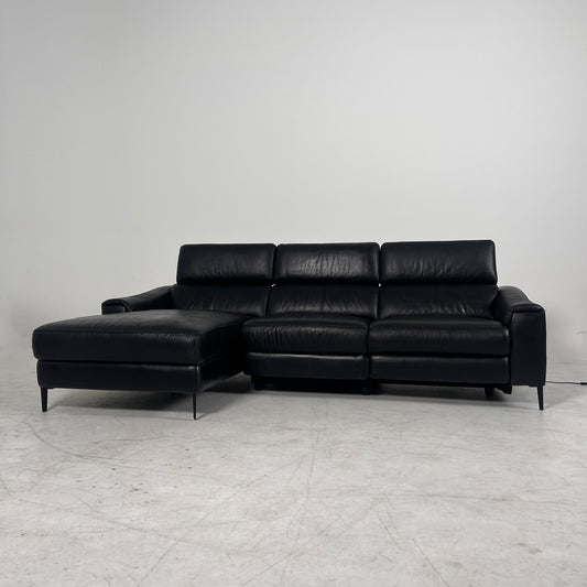 Scan Design reclining sectional. L sofa couch.