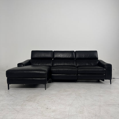 Scan Design reclining sectional. L sofa couch.