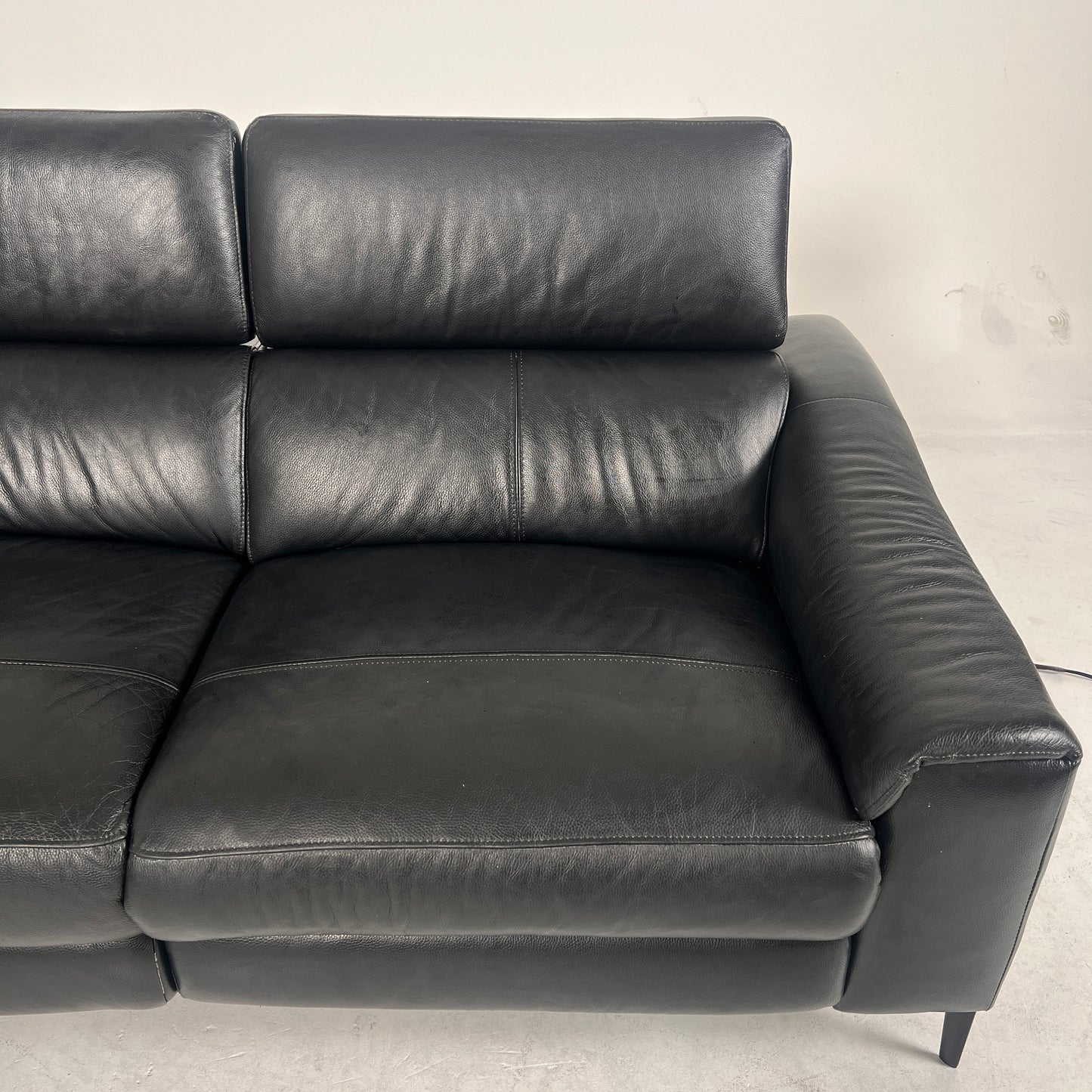 Scan Design reclining sectional. L sofa couch.