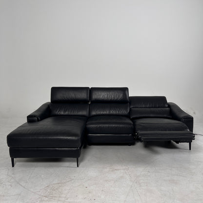 Scan Design reclining sectional. L sofa couch.