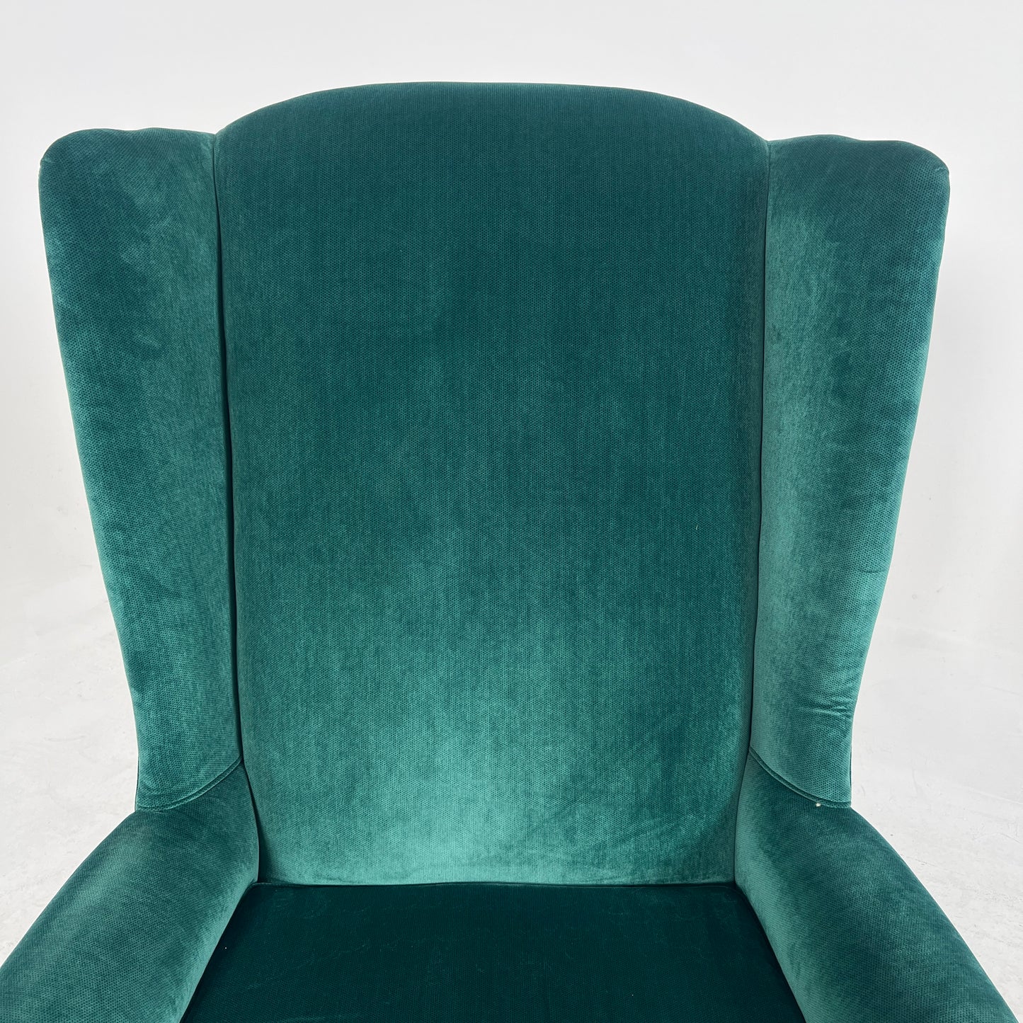 King Wing Back chair. Gorgeous Velvet Chair. Delivery available
