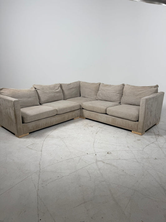 Stylus Custom Made Sectional. Large Corner sofa couch.