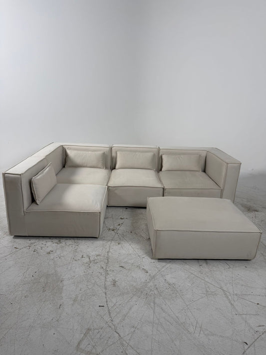 5 piece modular sectional. L shaped sofa couch. Delivery available