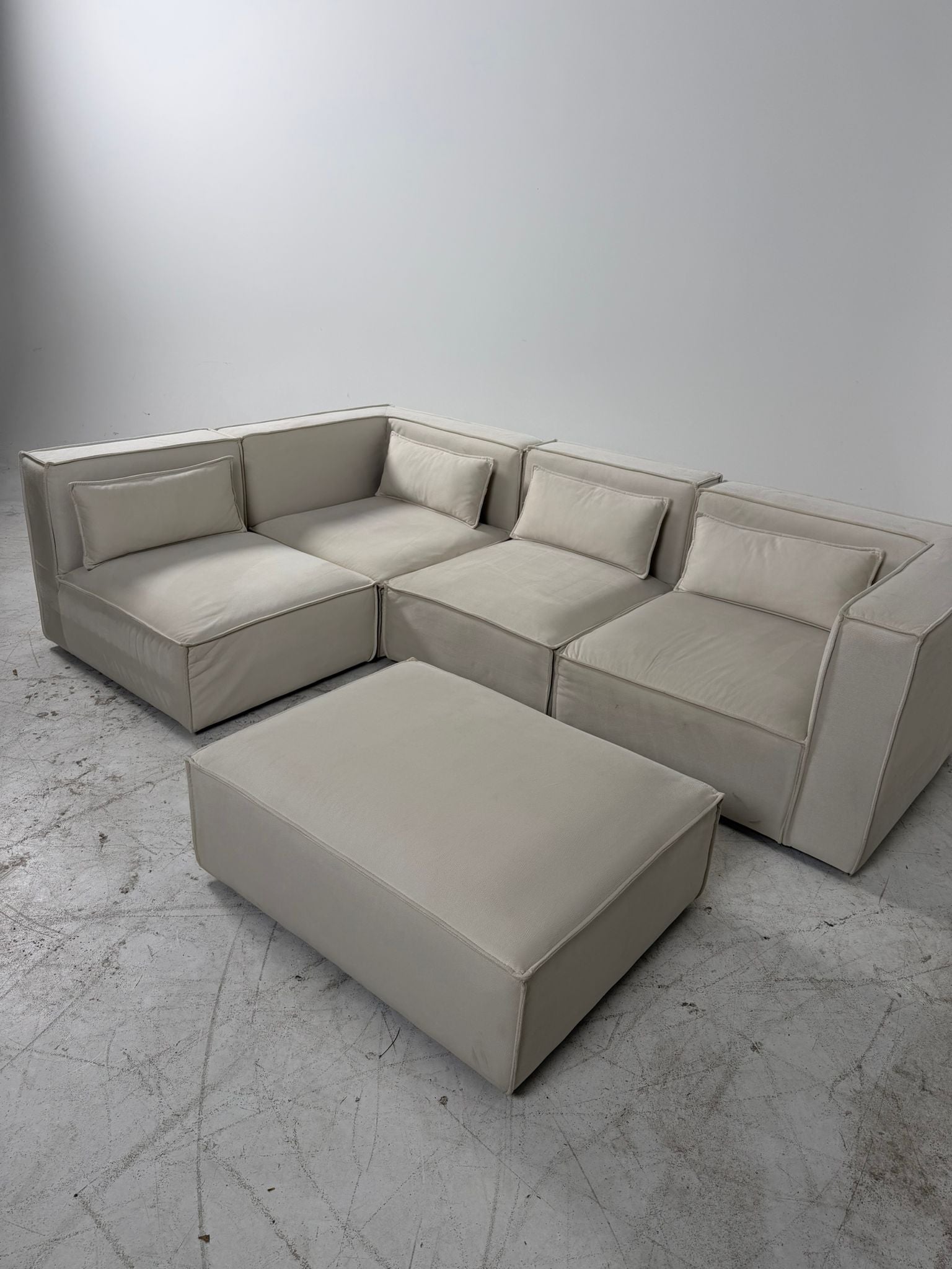 5 piece modular sectional. L shaped sofa couch. Delivery available