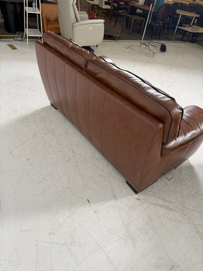Leon's Leather Sofa set. 3+2 Couch + Loveseat set. Delivery Available