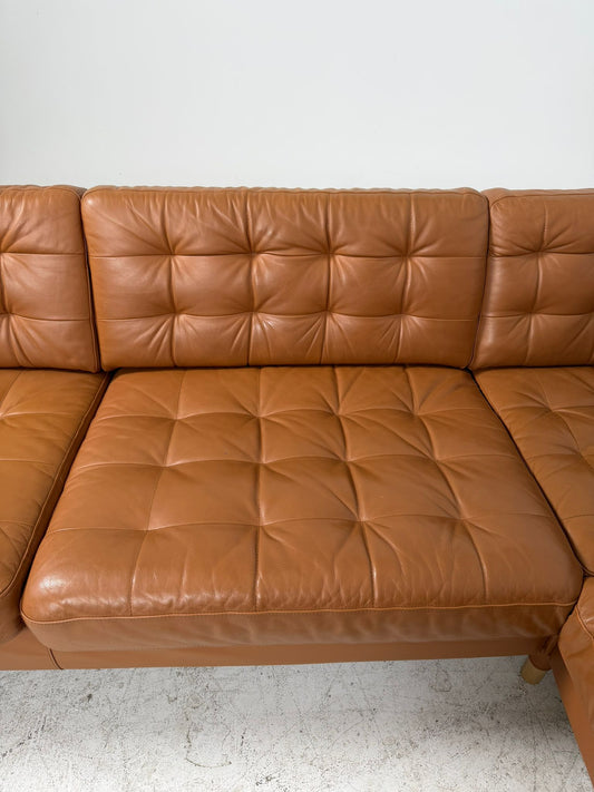 Ikea Morabo Leather Sectional. Corner Sofa couch. Delivery Available