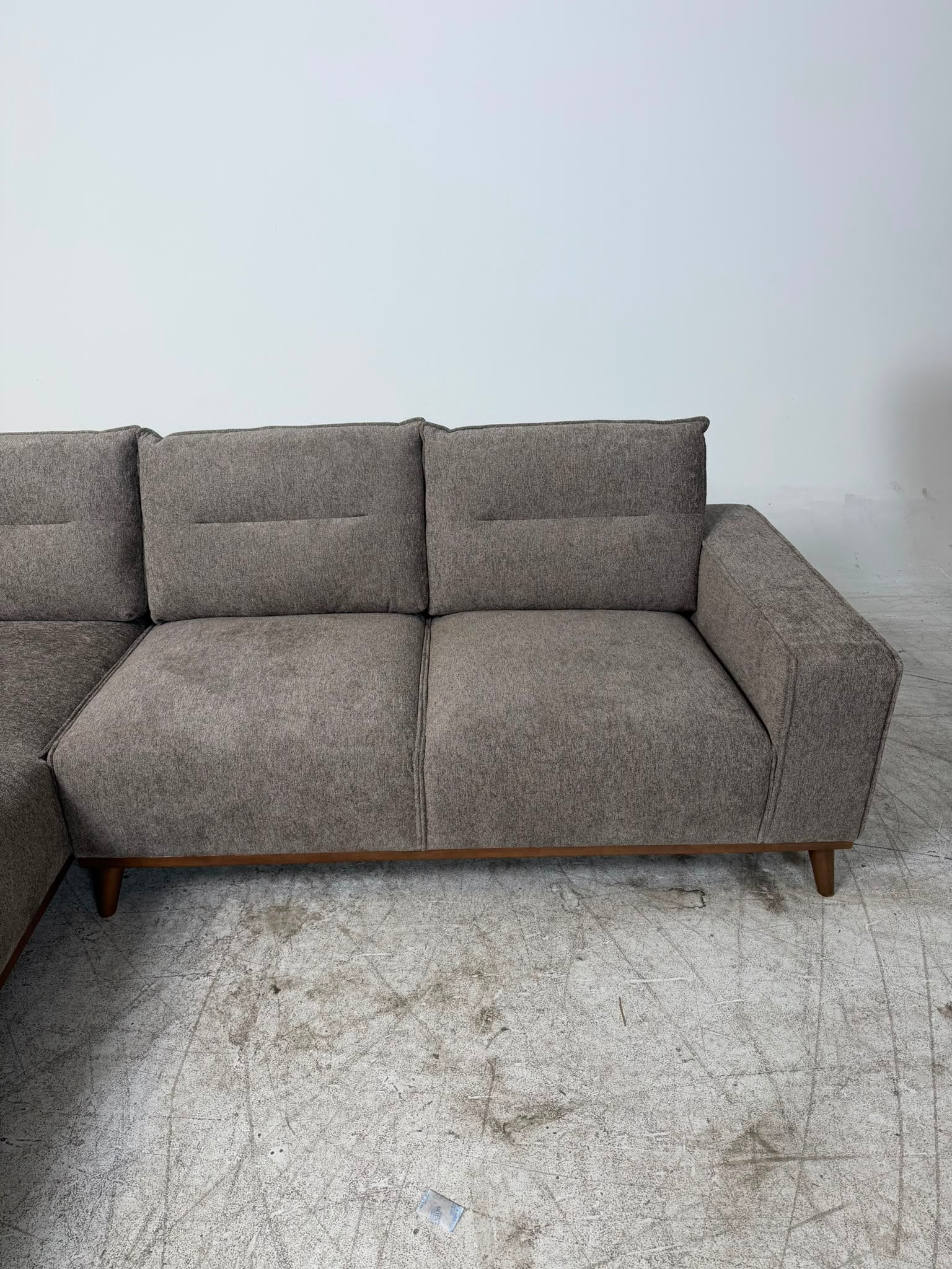 Scan Design MCM sectional. L shaped sofa couch. Delivery available