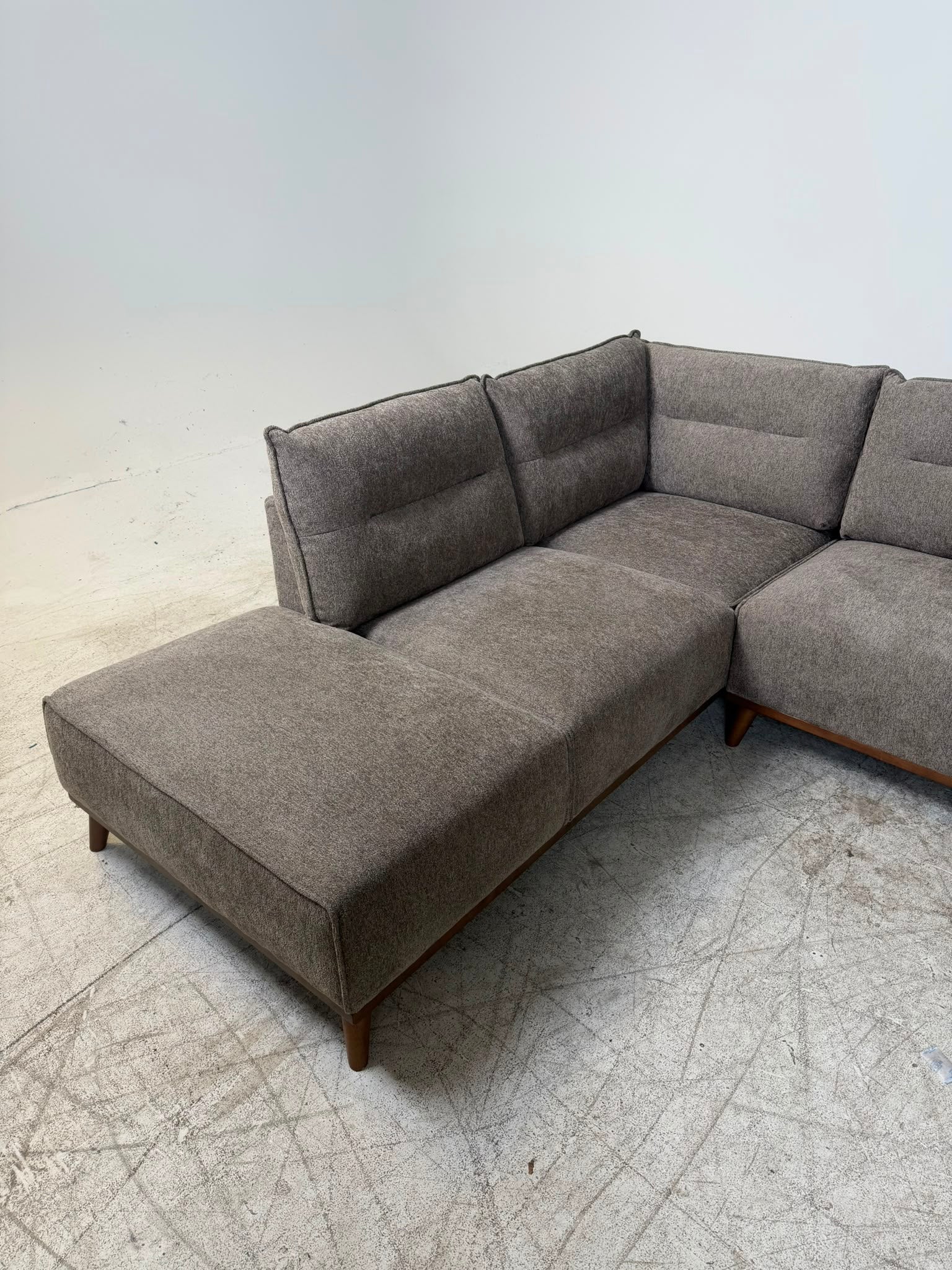 Scan Design MCM sectional. L shaped sofa couch. Delivery available