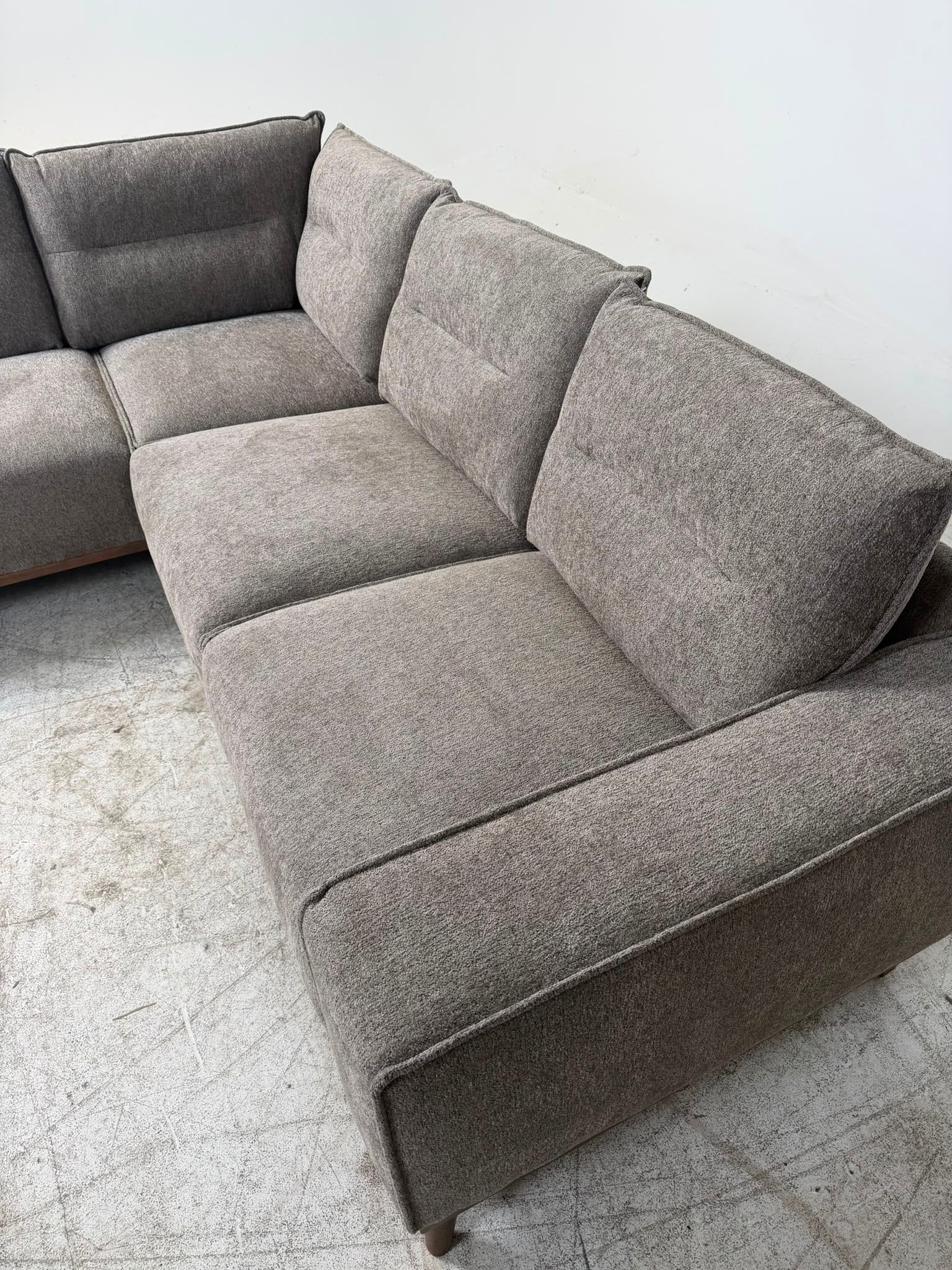 Scan Design MCM sectional. L shaped sofa couch. Delivery available