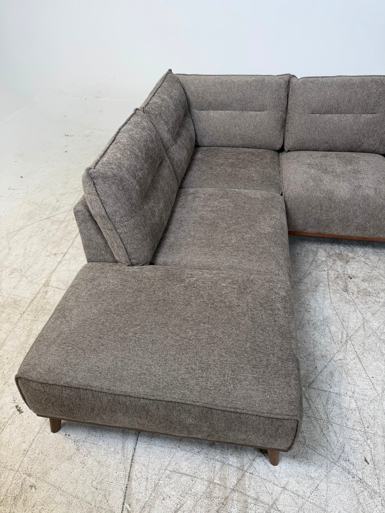 Scan Design MCM sectional. L shaped sofa couch. Delivery available