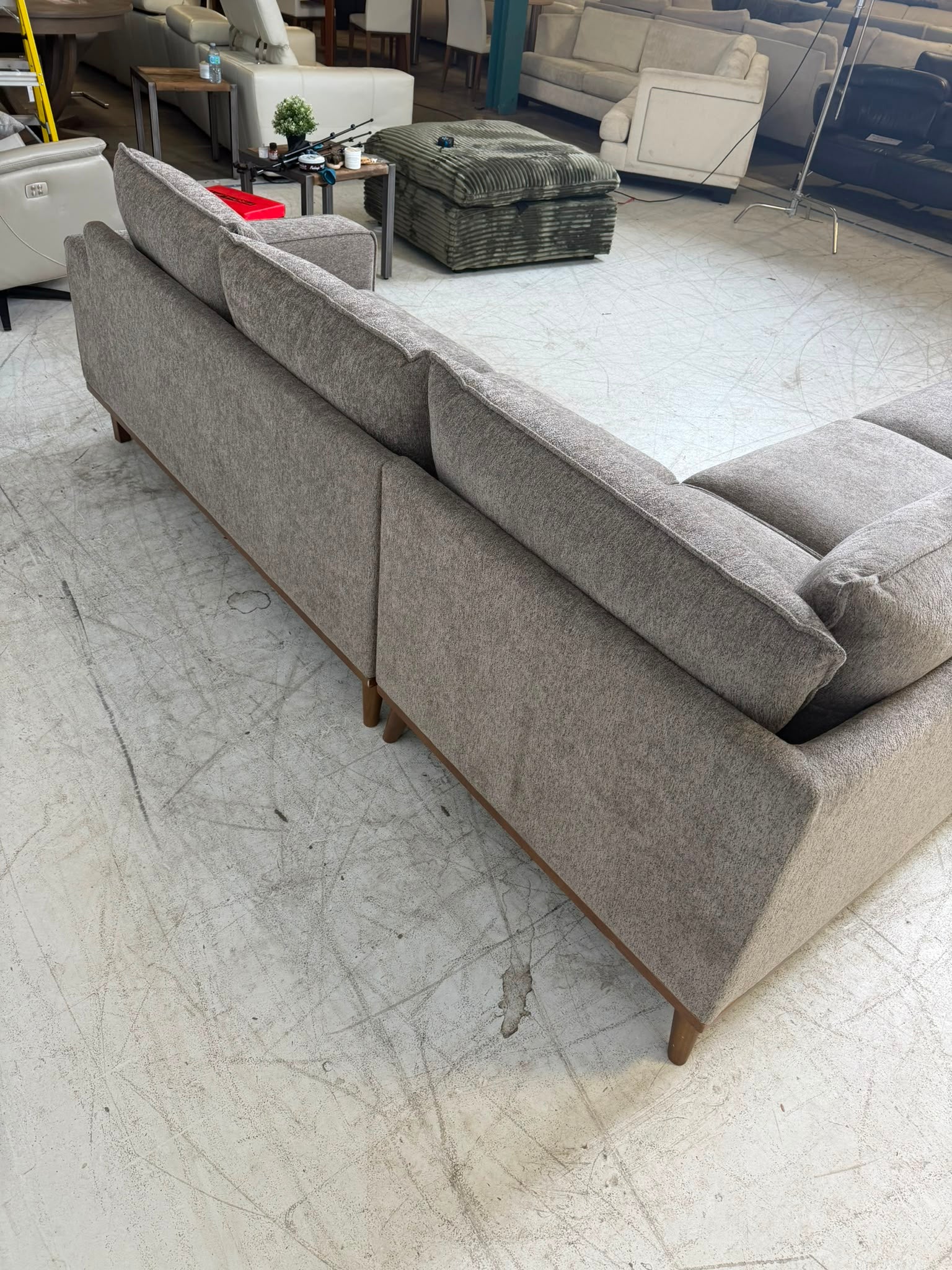 Scan Design MCM sectional. L shaped sofa couch. Delivery available