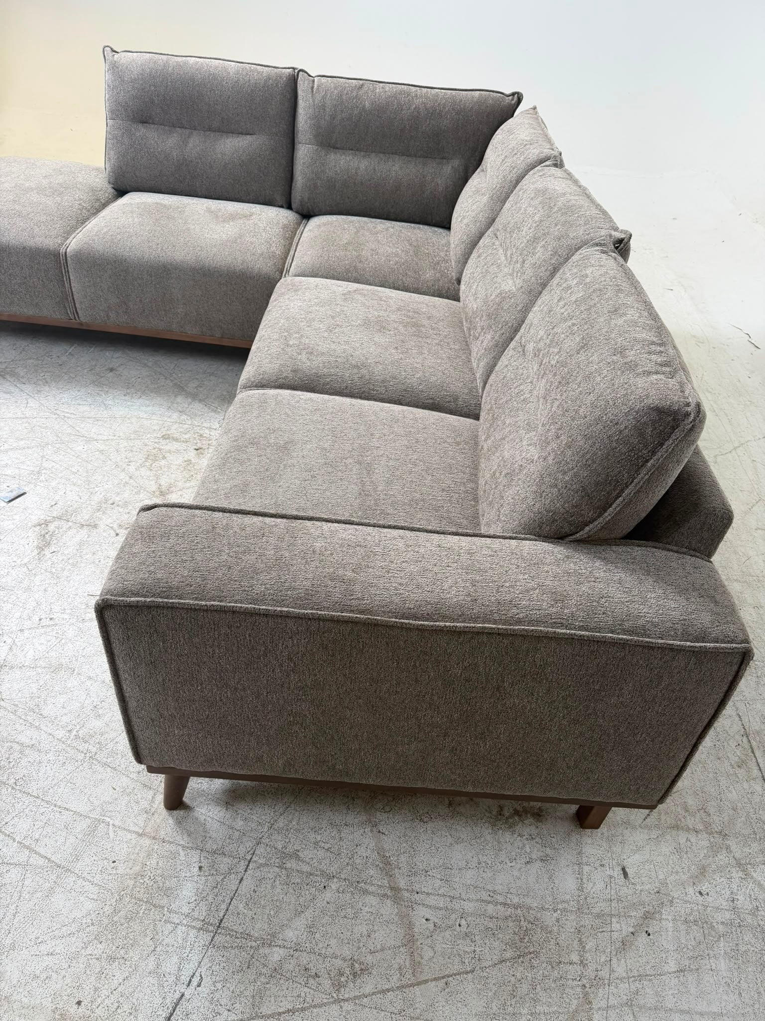 Scan Design MCM sectional. L shaped sofa couch. Delivery available