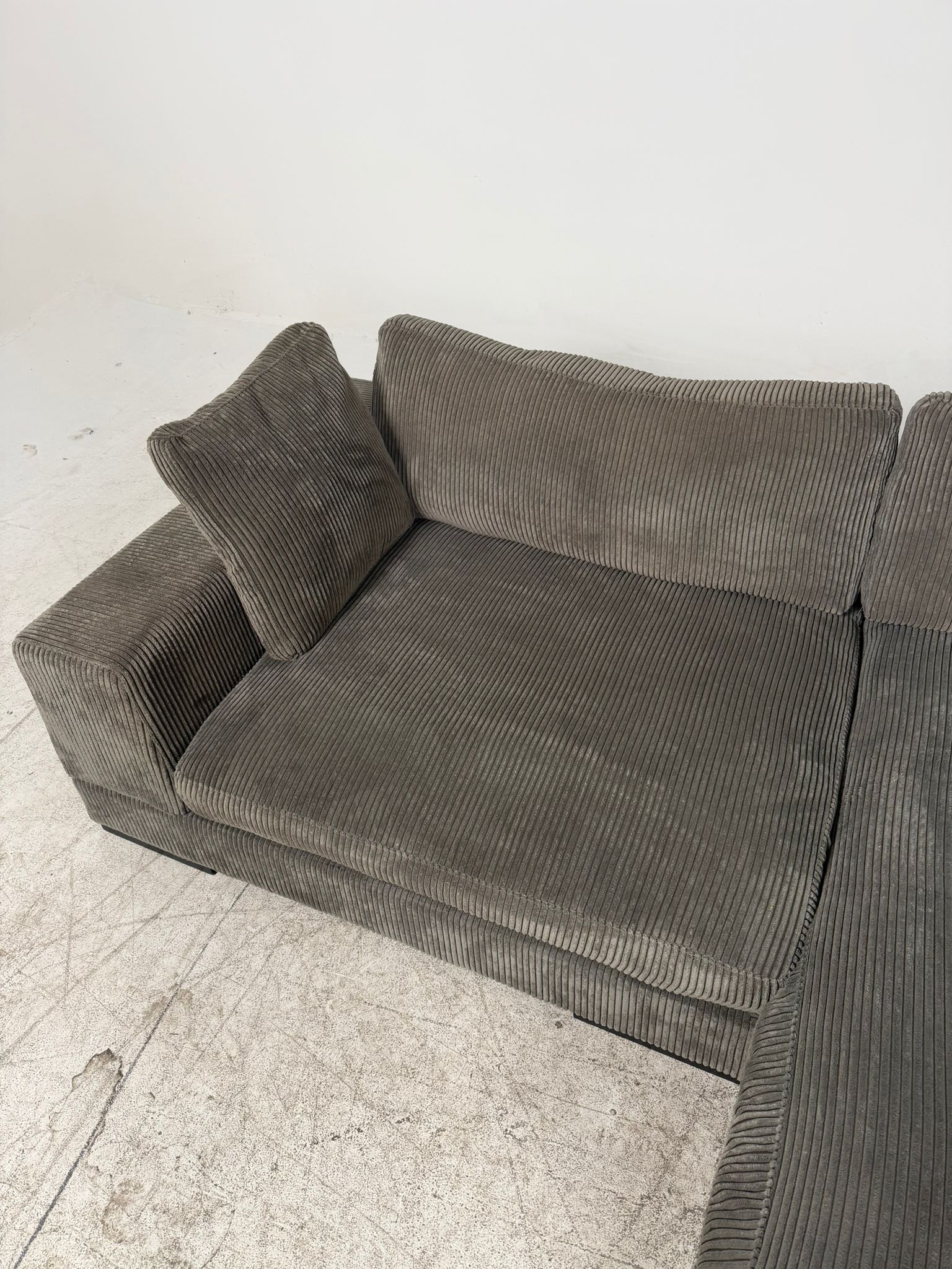 Moe's Plunge Sectional. Reversible L shaped sofa couch. Delivery available