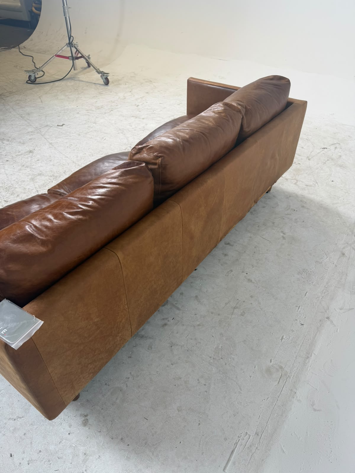 Article Nirvana Sofa. Distressed leather 3 seater couch. Delivery available