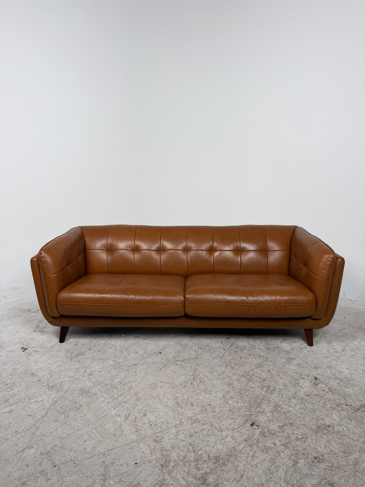 Jag's furniture 3 seater sofa couch. Real leather sofa. Delivery available