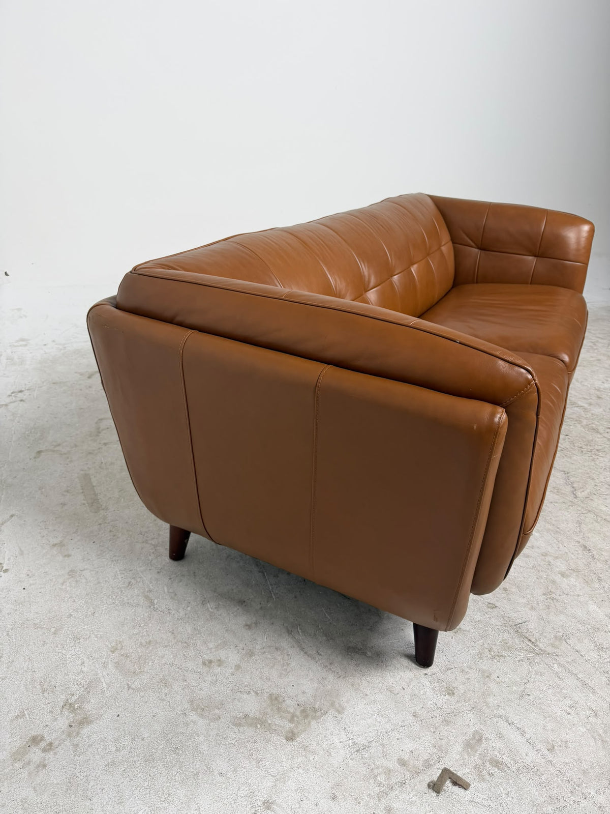 Jag's furniture 3 seater sofa couch. Real leather sofa. Delivery available