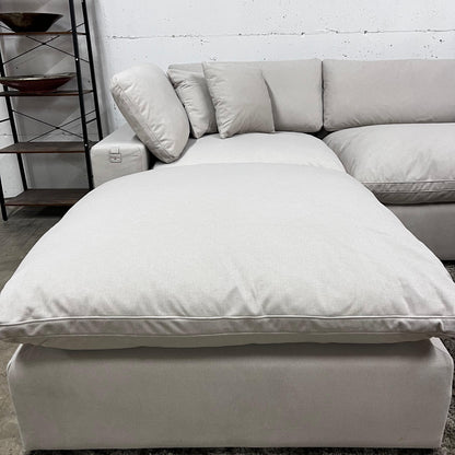 Bnib CasaBella Haylee cloud sectional. Modular L shaped sofa couch