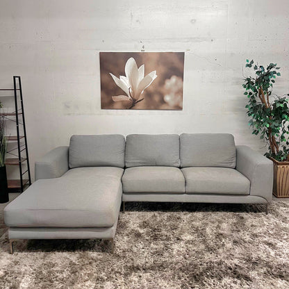 Fabric Sectional. 2 piece L shaped sofa