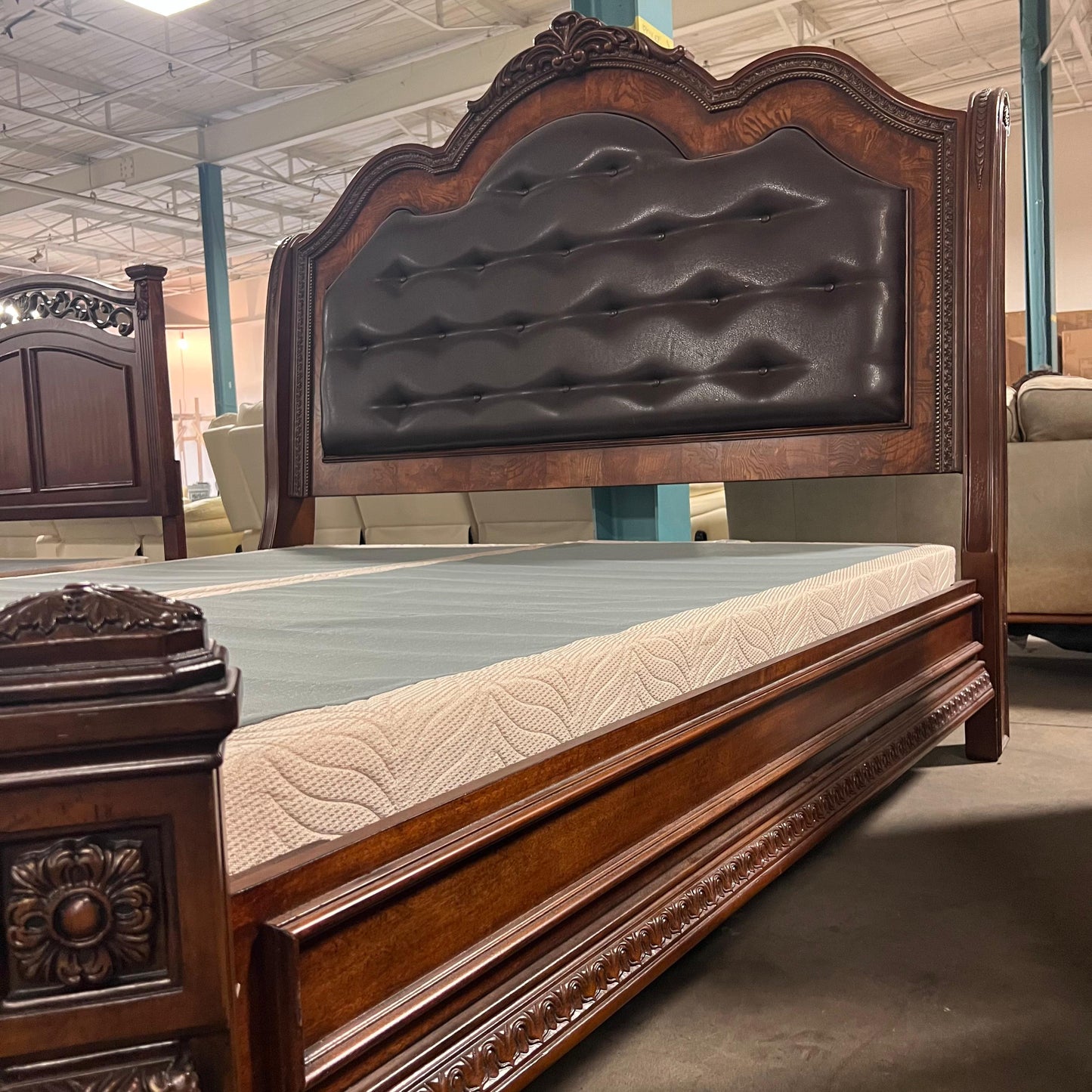 Ashley North Shore King Bed Frame – Retailed $3,000