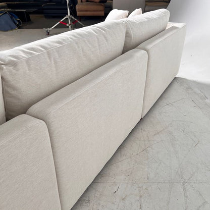 Moe's Rue 4piece modular sectional. Down filled L shaped sofa couch