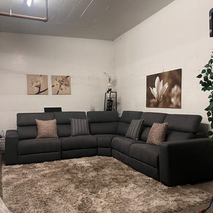 Power reclining sectional.