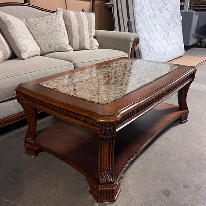 Ashley North Shore Coffee Table + End Table – Retailed $2,000