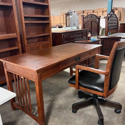 Ashley Executive Desk + Chair – Retailed $2,000