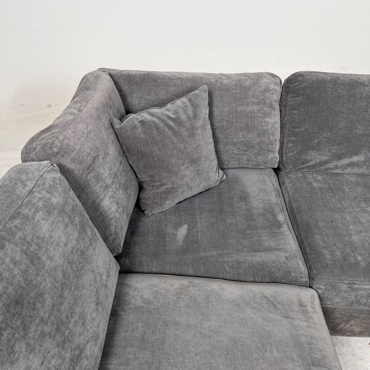 Urban barn sectional. L shaped sofa couch. delivery available