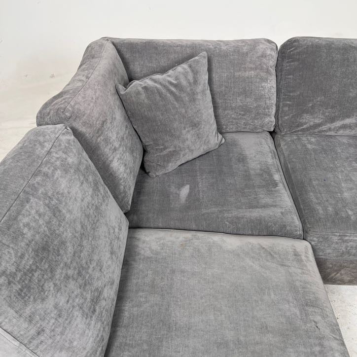 Urban barn sectional. L shaped sofa couch. delivery available