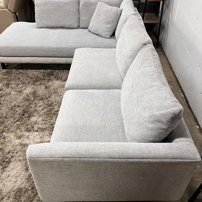 Fabric sectional. Excellent condition.
