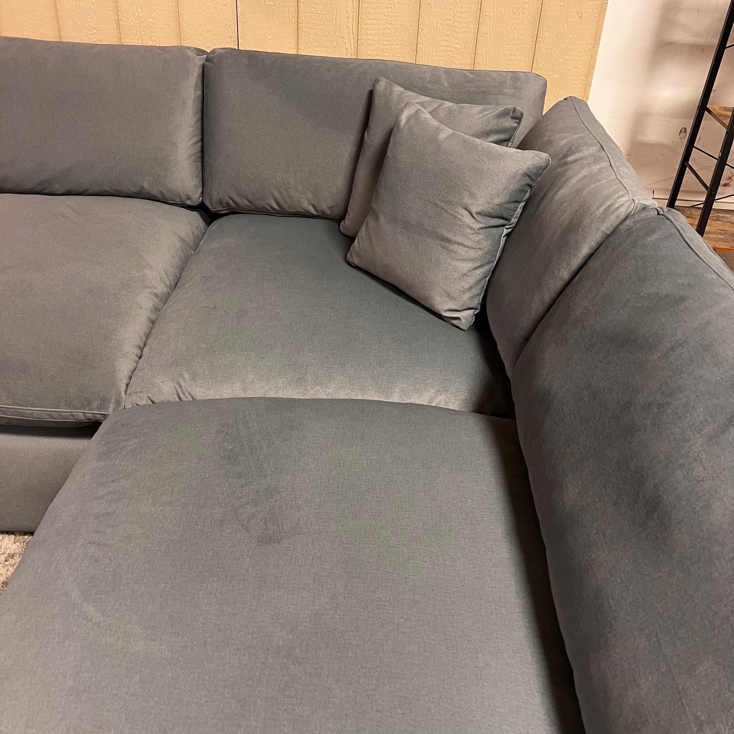 Bnib CasaBella Haylee cloud sectional. Modular L shaped sofa couch