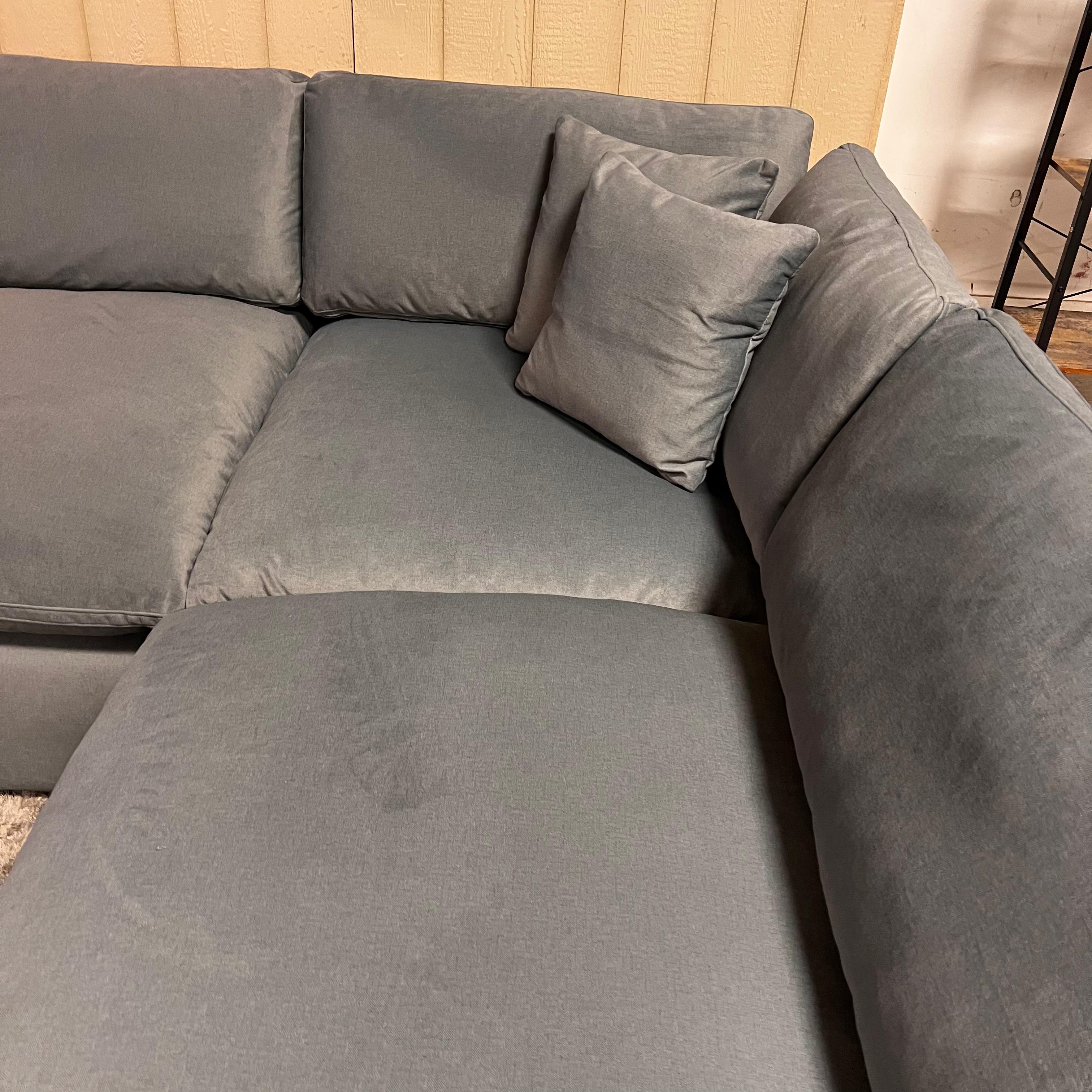 Bnib CasaBella Haylee cloud sectional. Modular L shaped sofa couch
