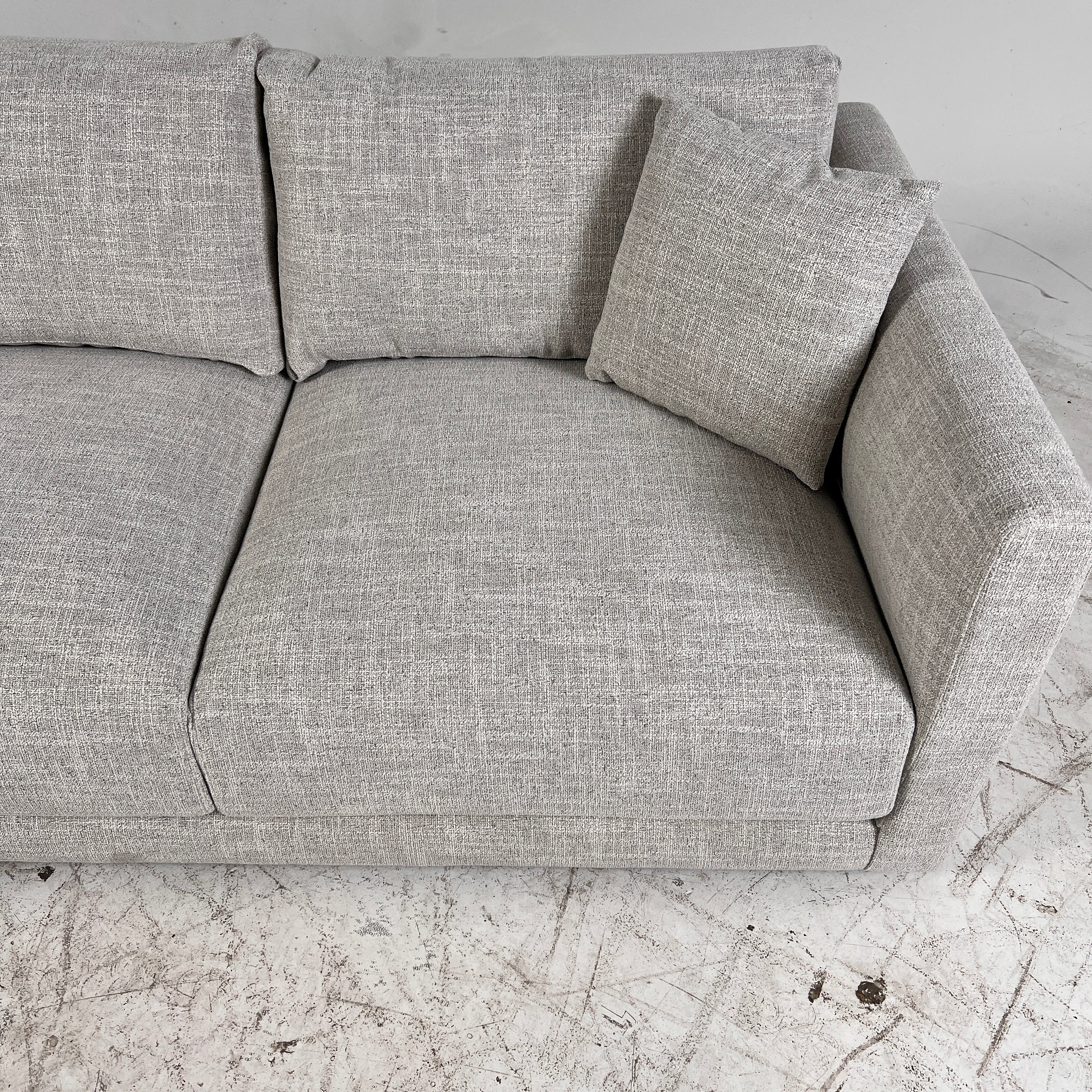 Brand new Stylus Eames sectional. L Shaped sofa couch