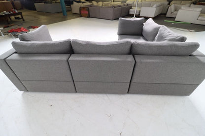 Cozey Ciello modular sectional. L shaped sofa couch.