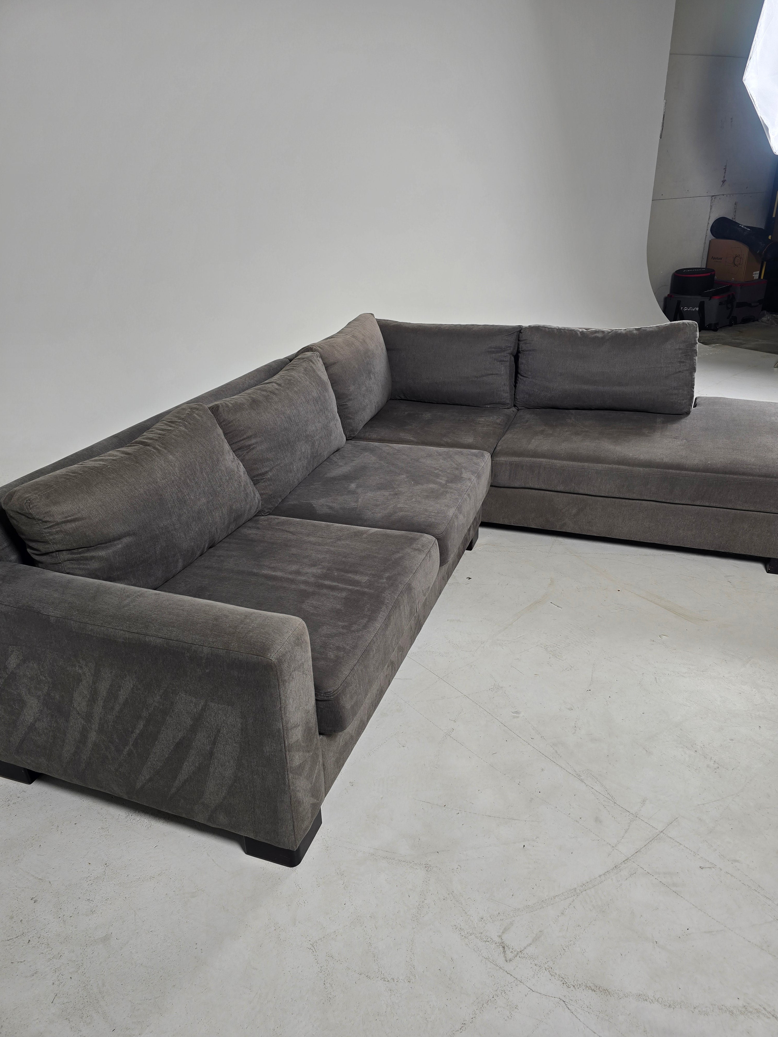 Van Gogh Sectional. L Shaped sofa couch. Delivery available