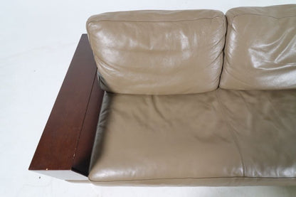 Kings living jasper leather sectional. Reconfigurable L shaped sofa couch