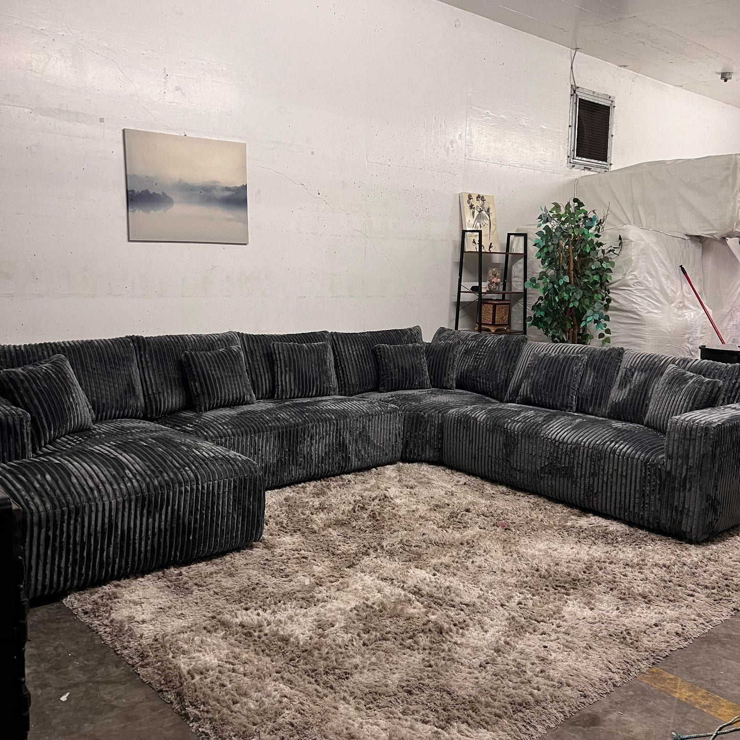 New Casa Bella U shaped sofa couch.